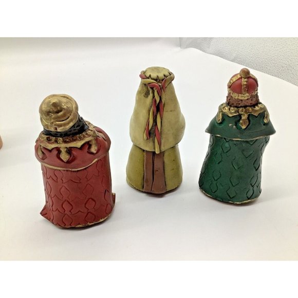 Unique Vintage Nativity,10 Pieces - Picture 6 of 12